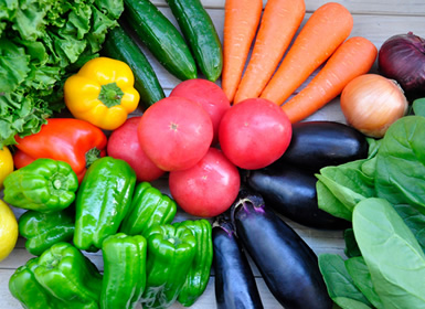 野菜や果実の冷蔵